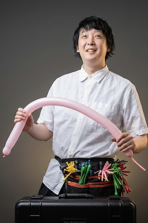バルーン派遣ランドから出張派遣できるパフォーマー バイバイながつか